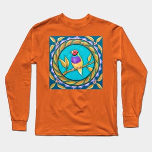 Rainbow Finch Long Sleeve T-Shirt